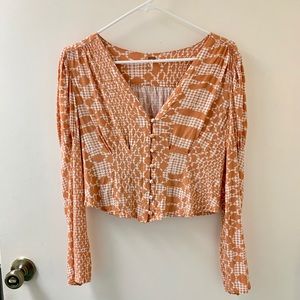 [SOLD]Free People Tribal Blouse